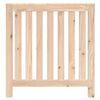 vidaXL Radiator Cover 79.5x19x84 cm Solid Wood Pine