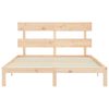 vidaXL Bed Frame without Mattress 160x200 cm Solid Wood Pine