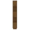 vidaXL Book Cabinet/Room Divider Honey Brown 51x25x163.5 cm Solid Wood