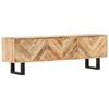 vidaXL TV Cabinet 140x30x45 cm Solid Mango Wood