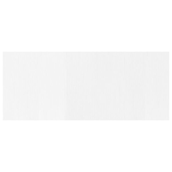 vidaXL Room Divider White Width 400 cm Height 165 cm Bamboo