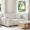 vidaXL Sofa White 180 x 78 x 84 cm Fabric