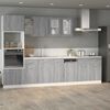 vidaXL Drawer Bottom Cabinet Lyon Grey Sonoma 80x46x81.5 cm Engineered Wood
