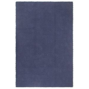 vidaXL Rug | Navy blue | Cotton | 160 x 230 cm | Pattern | Rug | Rectangular