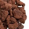 vidaXL Volcanic Rocks 10 kg Red 1-2 cm
