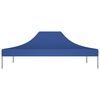 vidaXL Party Tent Roof 4.5x3 m Blue 270 g/m&sup2;