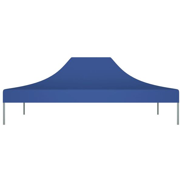 vidaXL Party Tent Roof 4.5x3 m Blue 270 g/m&sup2;