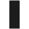 vidaXL Bookcase Stackable Black Oak 30x30x80 cm Engineered Wood