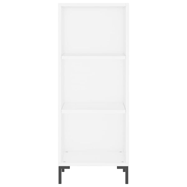 vidaXL Sideboard White 34.5x32.5x90 cm Engineered Wood