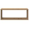 vidaXL Wall Cube Shelves 6 pcs Artisan Oak 60x15x23 cm Engineered Wood
