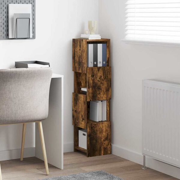 vidaXL Corner Cabinet White 25.5 x 25 x 102 cm Engineered Wood