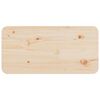 vidaXL Coffee Table Natural 80 x 39.5 x 33.5 cm Solid pine wood