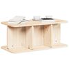 vidaXL Coffee Table Natural 80 x 39.5 x 33.5 cm Solid pine wood
