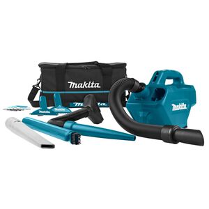 Makita Battery-operated Vacuum Cleaner 10.8 V Blue