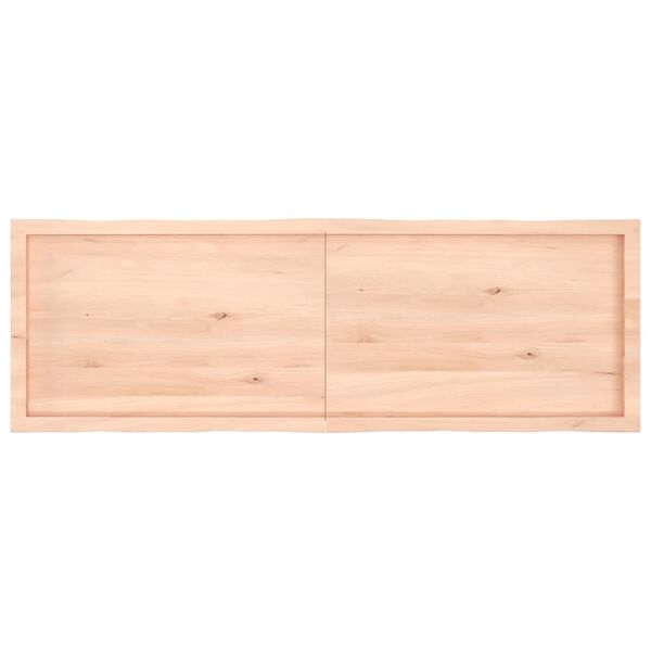 vidaXL Table Top 160x50x(2-6) cm Untreated Solid Wood Live Edge