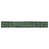 vidaXL Balcony Screen with Dark Green Leaves 600x75 cm