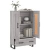 vidaXL Highboard Grey Sonoma 69.5x31x115 cm Engineered Wood