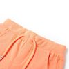 Kids' Shorts with Drawstring Neon Orange 140