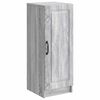 vidaXL Sideboard Grey Sonoma 33 x 34.5 x 87 cm Engineered Wood