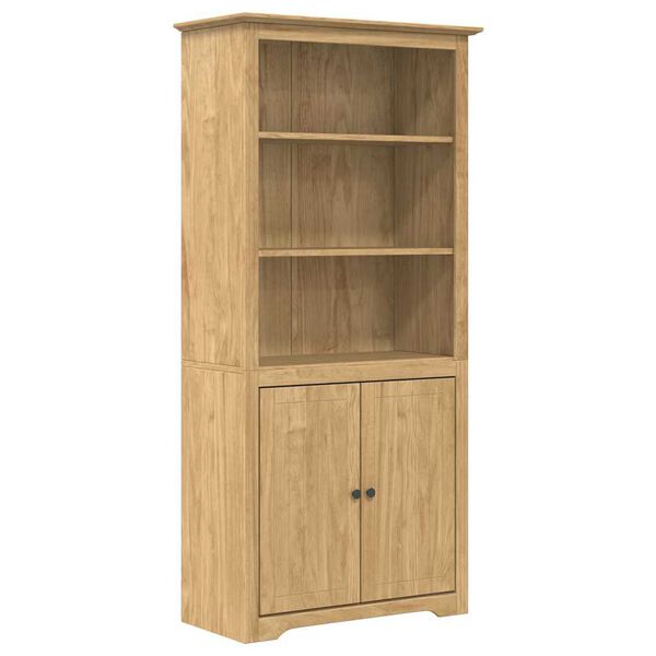vidaXL Bookcase BODO Honey Brown 82 x 40 x 173 cm Engineered Wood