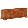 vidaXL TV Cabinet 119x30x40 cm Solid Acacia Wood