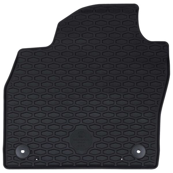 vidaXL Car Mat 4 pcs Black KAMIQ , SCALA Rubber