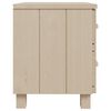 vidaXL Bedside Cabinet HAMAR Honey Brown 40x35x44.5cm Solid Pinewood