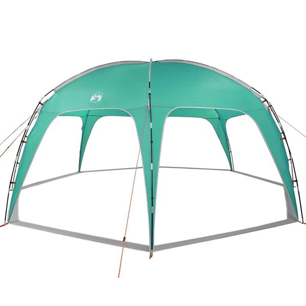 vidaXL Party Tent Sea Green Waterproof