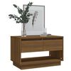 vidaXL TV Cabinet Brown Oak 70x41x44 cm Engineered Wood