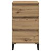 vidaXL Bedside Cabinet Artisan Oak 45 x 35 x 44 cm Engineered Wood