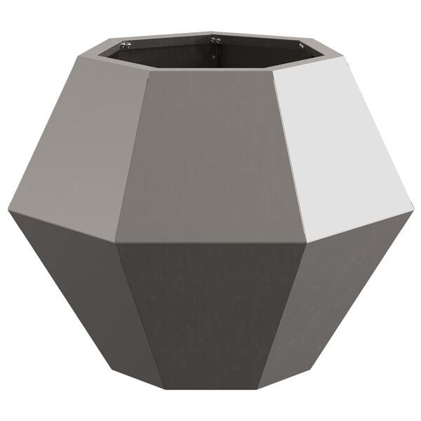 vidaXL Planter Rusty 50 x 50 x 40 cm Weathering Steel