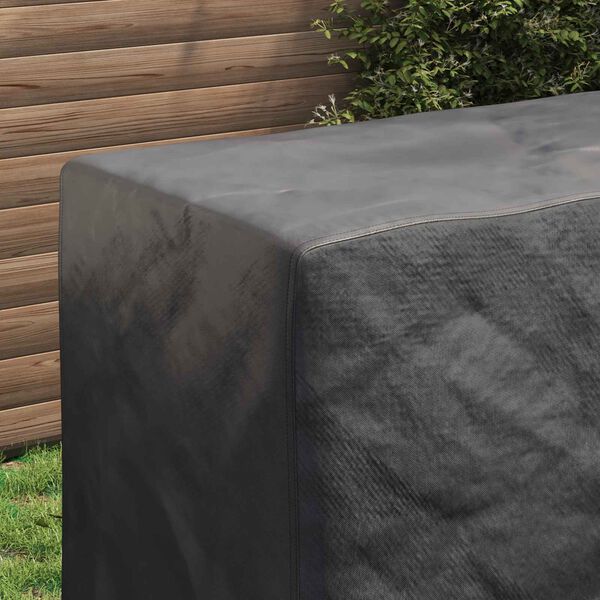 vidaXL Furniture Cover Plain Black 130 x 80 x 70 cm 420D