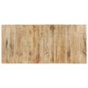 vidaXL Dining Table 200x90x76 cm Rough Mango Wood