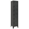 vidaXL Locker Cabinet Anthracite 38x40x180 cm Steel