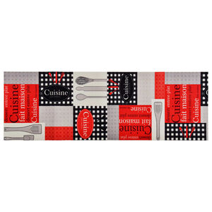 vidaXL Kitchen Carpet | Multicolour | Polyamide | 60x300 cm | Kitchen Carpet