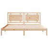 vidaXL Extra Long Bed Frame without Mattress 200x220 cm Solid Wood