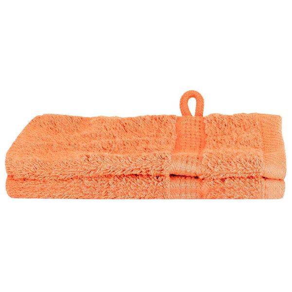 vidaXL Guest Towel SOLUND Orange Cotton