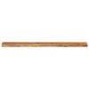 vidaXL Wall Shelf 140x20x2.5 cm Rectangular Solid Wood Acacia Live Edge