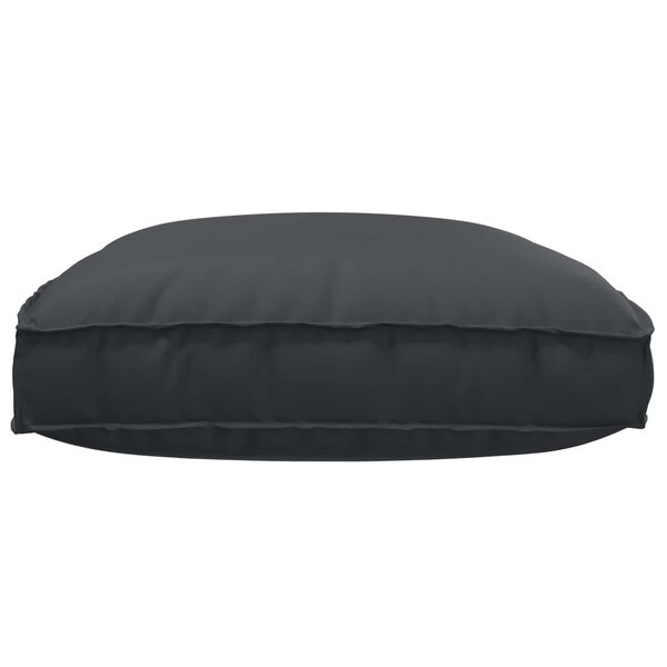 vidaXL Cushion Black 120 x 80 x 12 cm Oxford Fabric