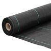 vidaXL Weed Membrane Black 0.5x50 m PP