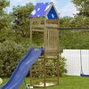 vidaXL Play Tower Brown 52.5 x 85 x 265 cm Solid Impregnated Wood