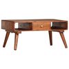 vidaXL Coffee Table 85x50x41 cm Solid Acacia Wood