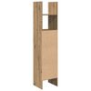 vidaXL Book Cabinet Artisan oak 40 x 35 x 180 cm Engineered wood