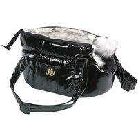 FLAMINGO Pet Carrying Bag Lola Black 32x17x42 cm