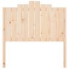 vidaXL Bed Headboard 106x4x110 cm Solid Wood Pine