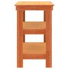vidaXL Work Bench Wax Brown 78.5 x 50 x 80 cm Solid Pine Wood