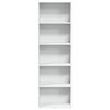 vidaXL Bookcase White 60x30x189 cm Engineered Wood