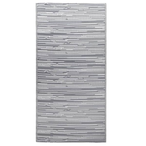 vidaXL Outdoor Carpet ARAKIL Grey 160x230 cm PP