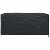vidaXL Furniture Cover Plain Black 240 x 180 x 100 cm 420D