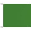 vidaXL Vertical Awning Light Green 140x420 cm Oxford Fabric